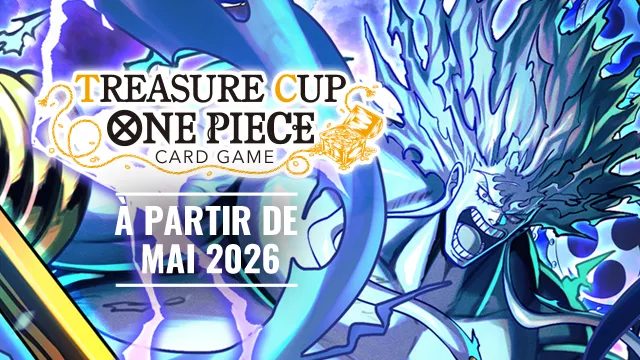 Treasure Cup mai 2026 : nouveaux tournois One Piece Card Game